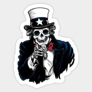 I want your skull Sticker